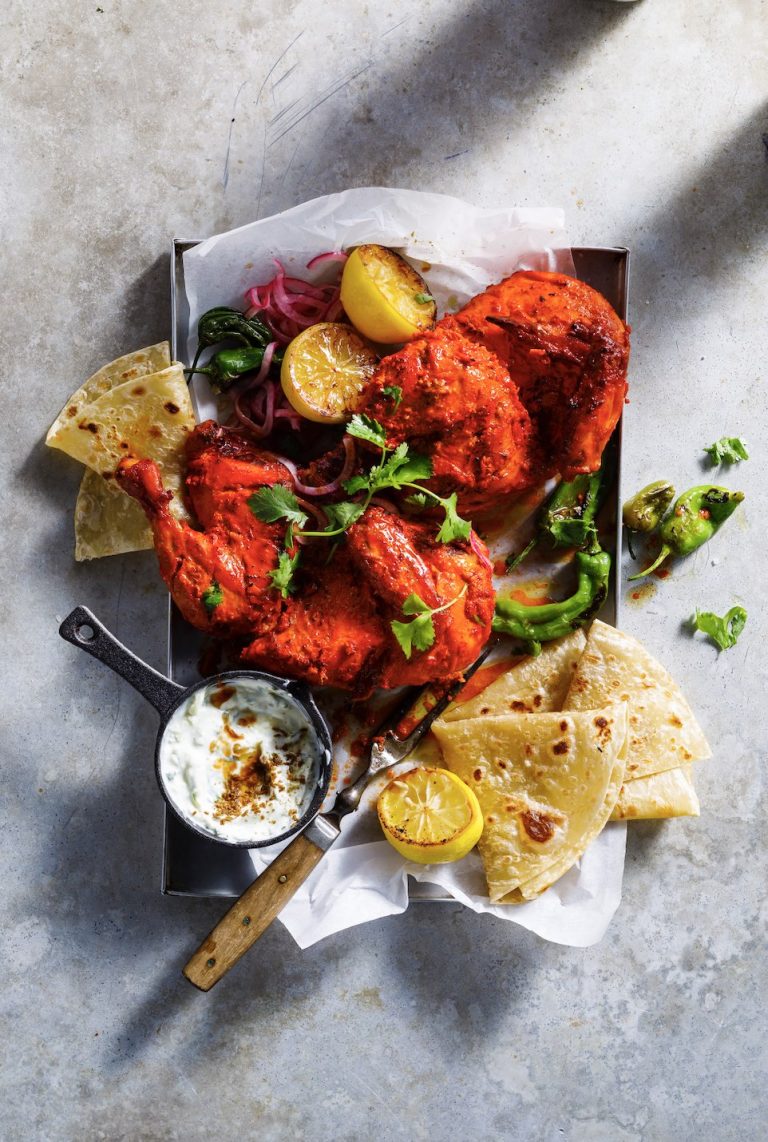 Tandoori Chicken with Roti and Raita | Food & Home Magazine