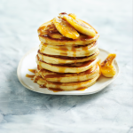 Banana and salted caramel flap jacks