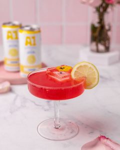 Summertime rose and raspberry mocktail | Food & Home Magazine