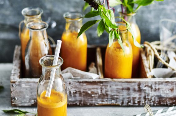 Orange and carrrot juice