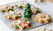 3 Christmas tree themed treats for your festive table