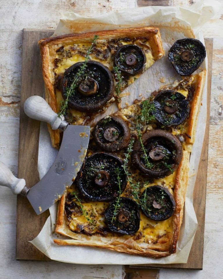 Ina Paarman's Mushroom & Onion Tart | Food & Home Magazine