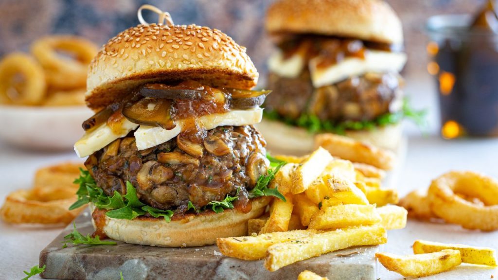 Mushroom inspired burgers