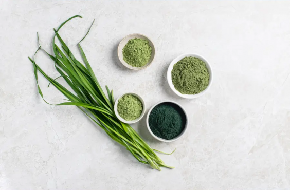 Green powder supplements