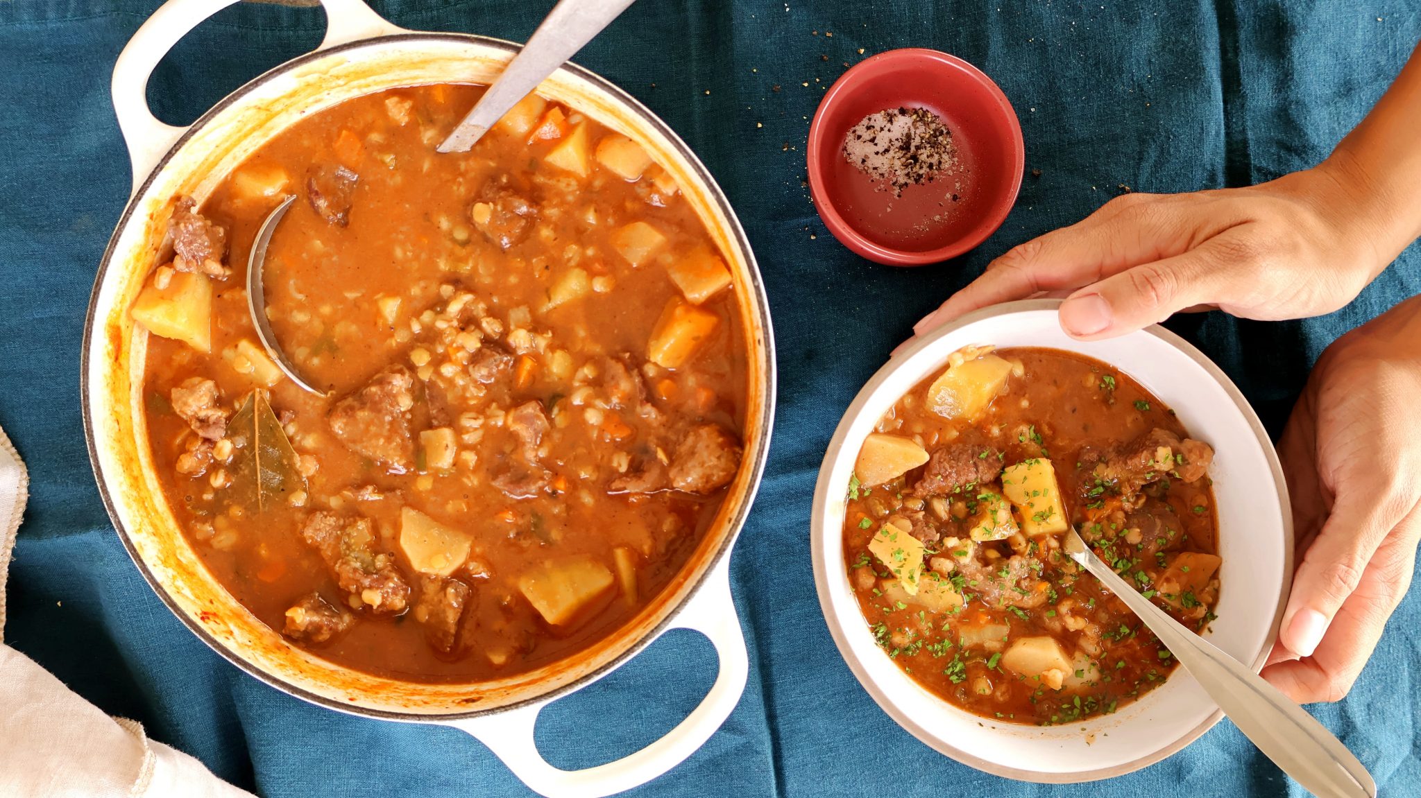 Vegetable, beef and barley soup | Food & Home Magazine