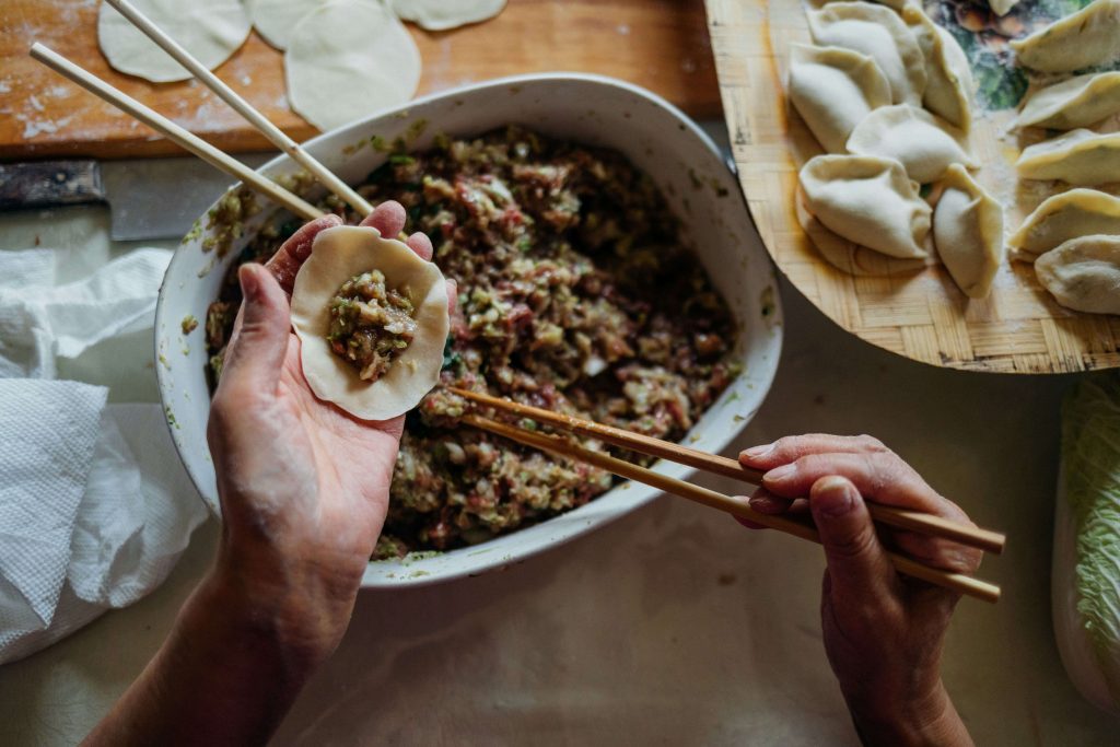 How to make potsticker dumplings