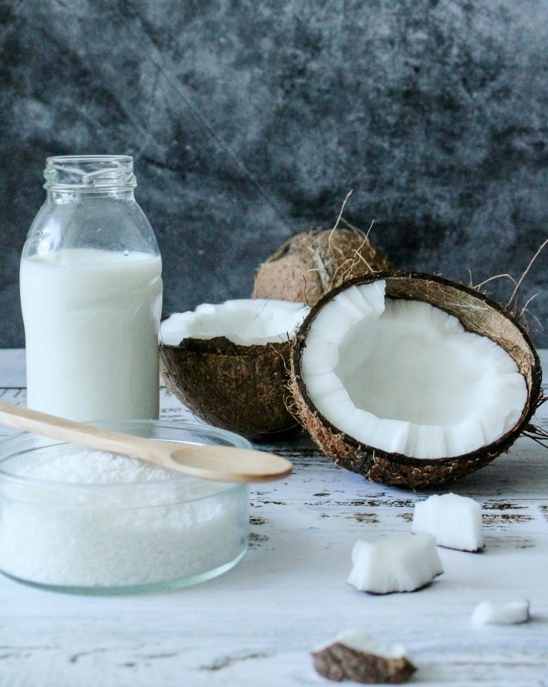 Coconut milk, coconut cream, cooking