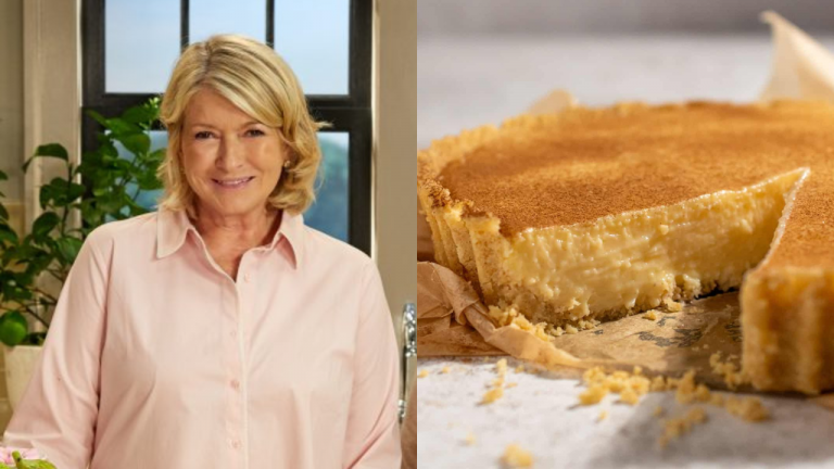 Martha Stewart and milk tart